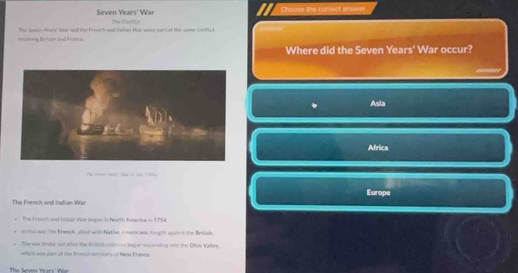 seven years war the conflict the seven years war and the french and ind…