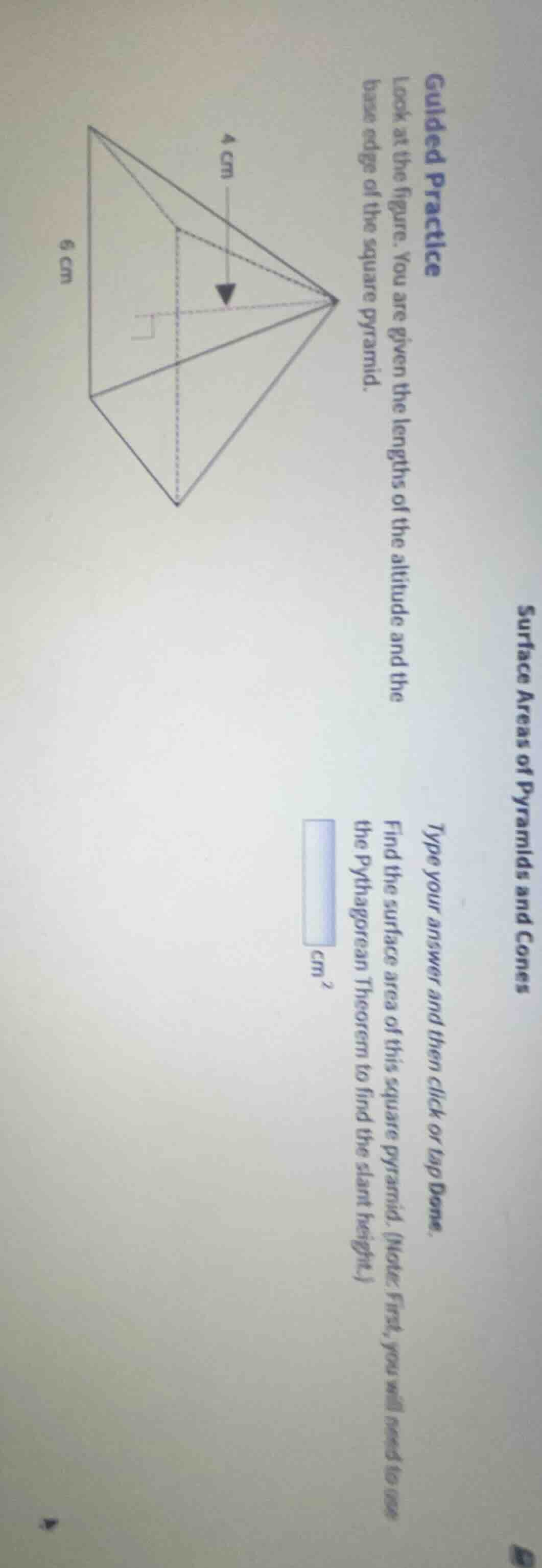 guided practice look at the figure. you are given the lengths of the al…