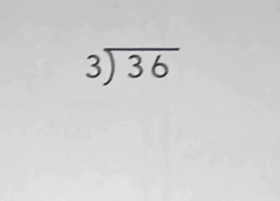 3\\overline{) 36}