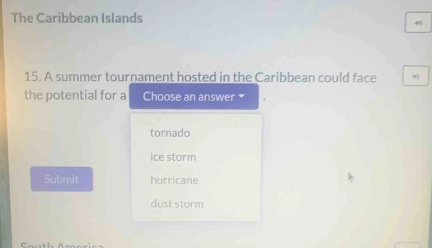 the caribbean islands 15. a summer tournament hosted in the caribbean c…