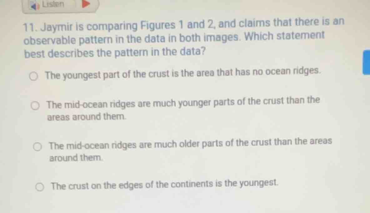 11. jaymir is comparing figures 1 and 2, and claims that there is an ob…