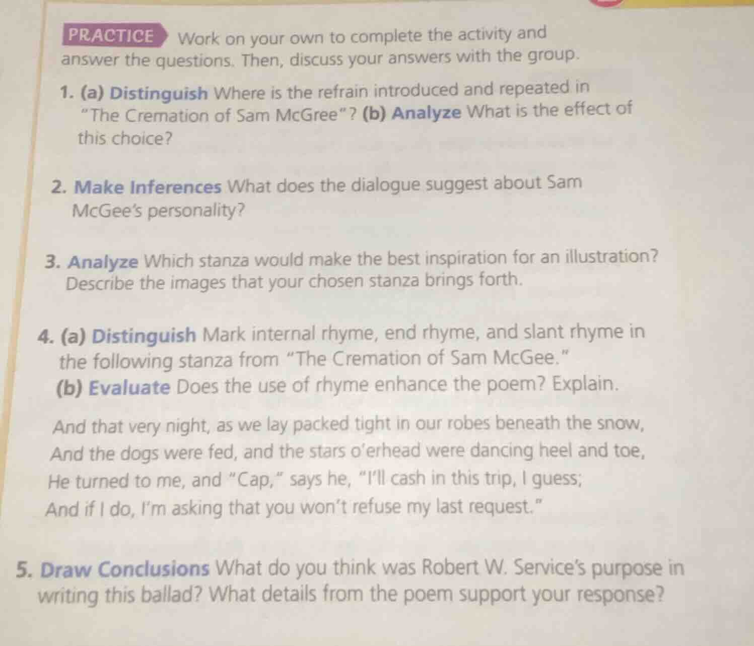 practice work on your own to complete the activity and answer the quest…