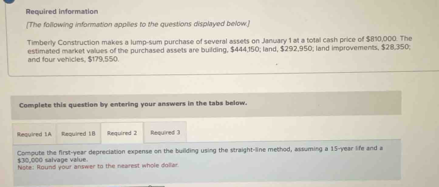 required information the following information applies to the questions…