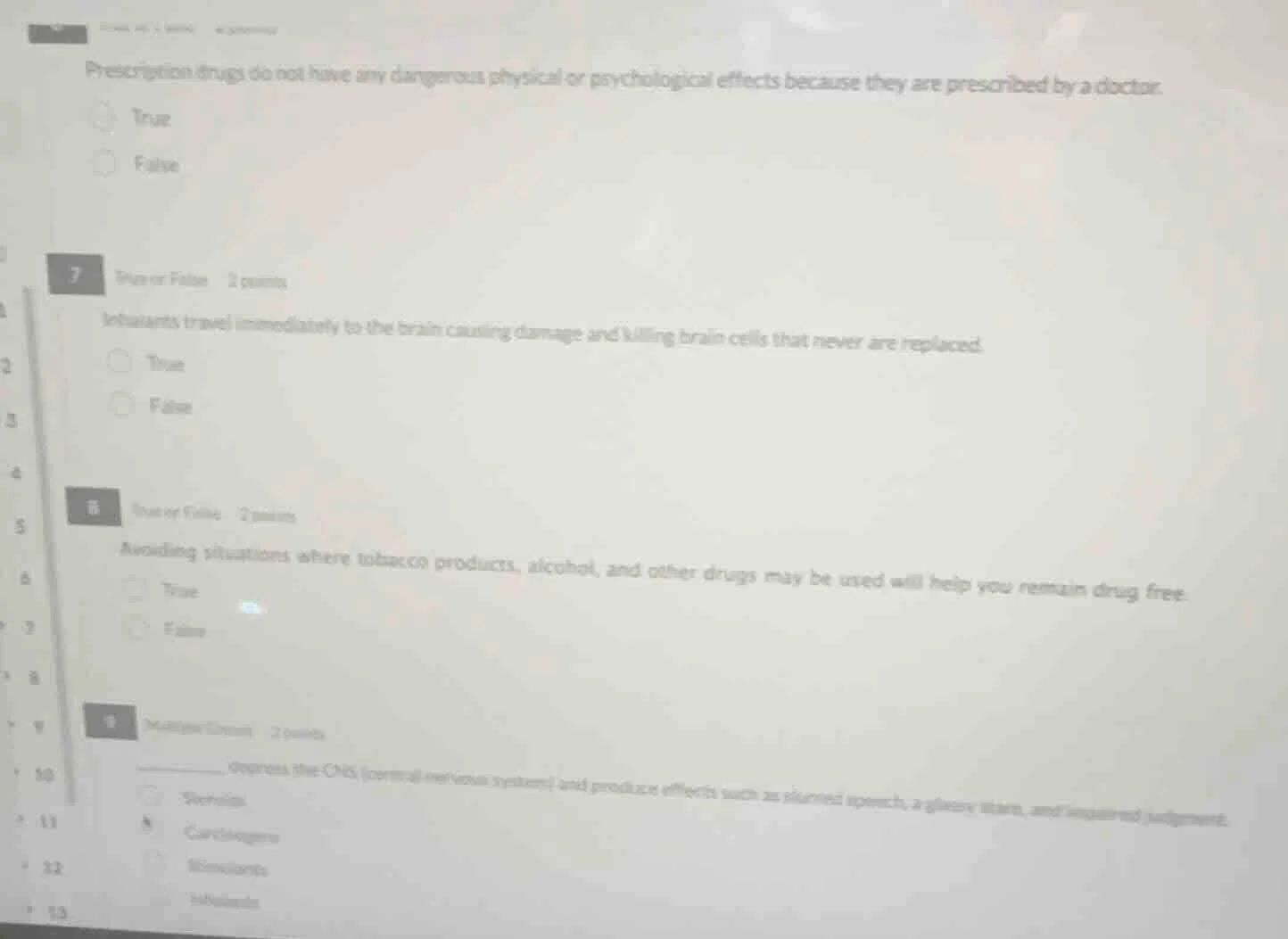 prescription drugs do not have any dangerous physical or psychological …