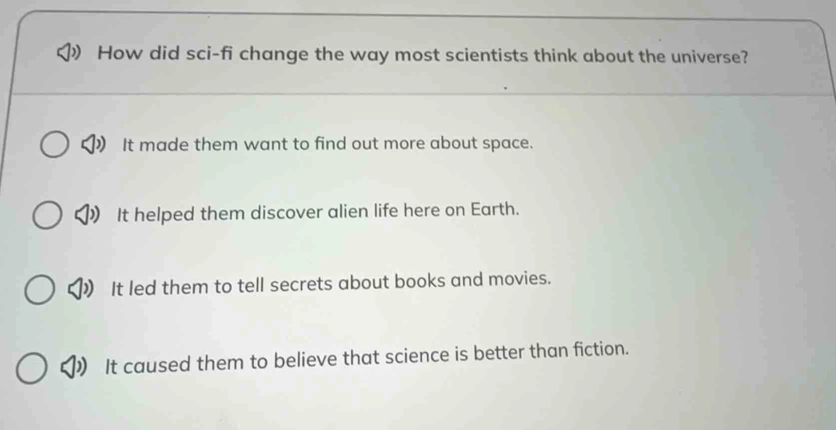 how did sci-fi change the way most scientists think about the universe?…