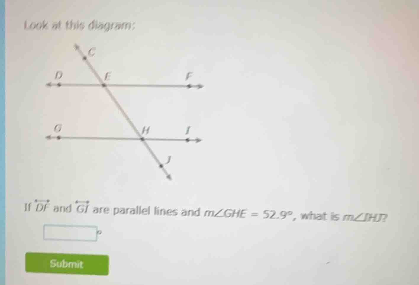 look at this diagram; if \\(\\overleftrightarrow{df}\\) and \\(\\overle…