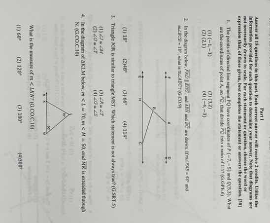 answer all 6 questions in the order they were delivered. answers will r…