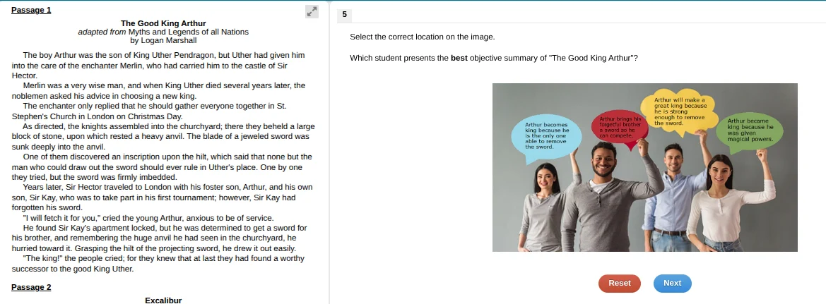 passage 1 the good king arthur adapted from myths and legends of all na…