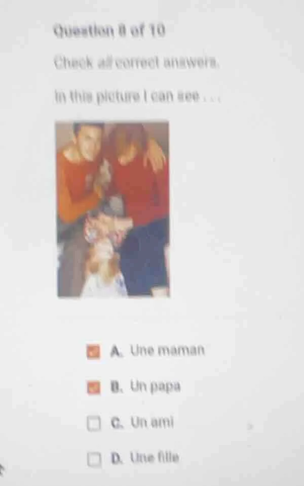 question 8 of 10 check all correct answers. in this picture i can see..…