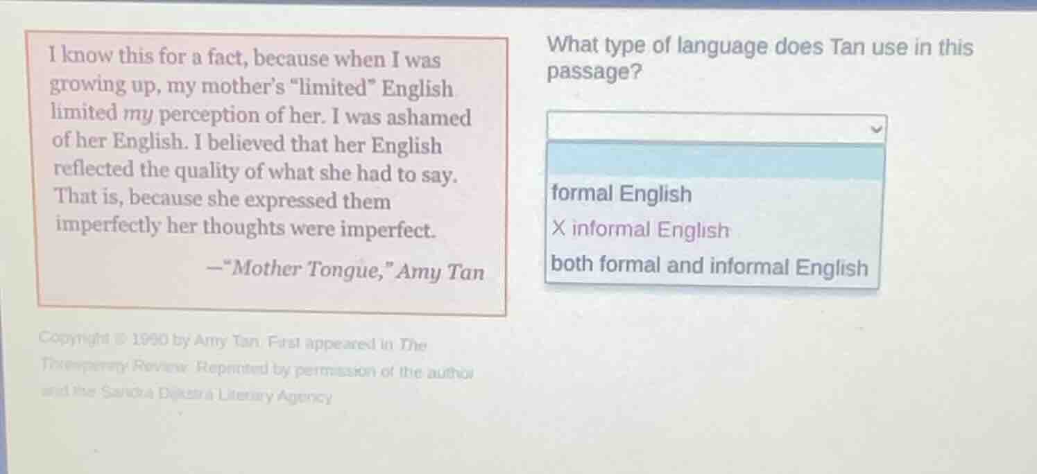 i know this for a fact, because when i was growing up, my mother’s “lim…