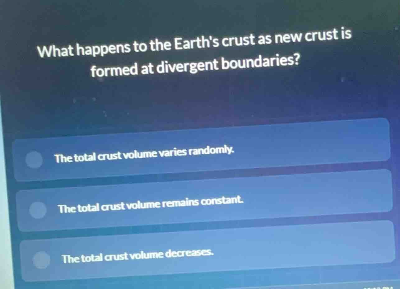 what happens to the earths crust as new crust is formed at divergent bo…