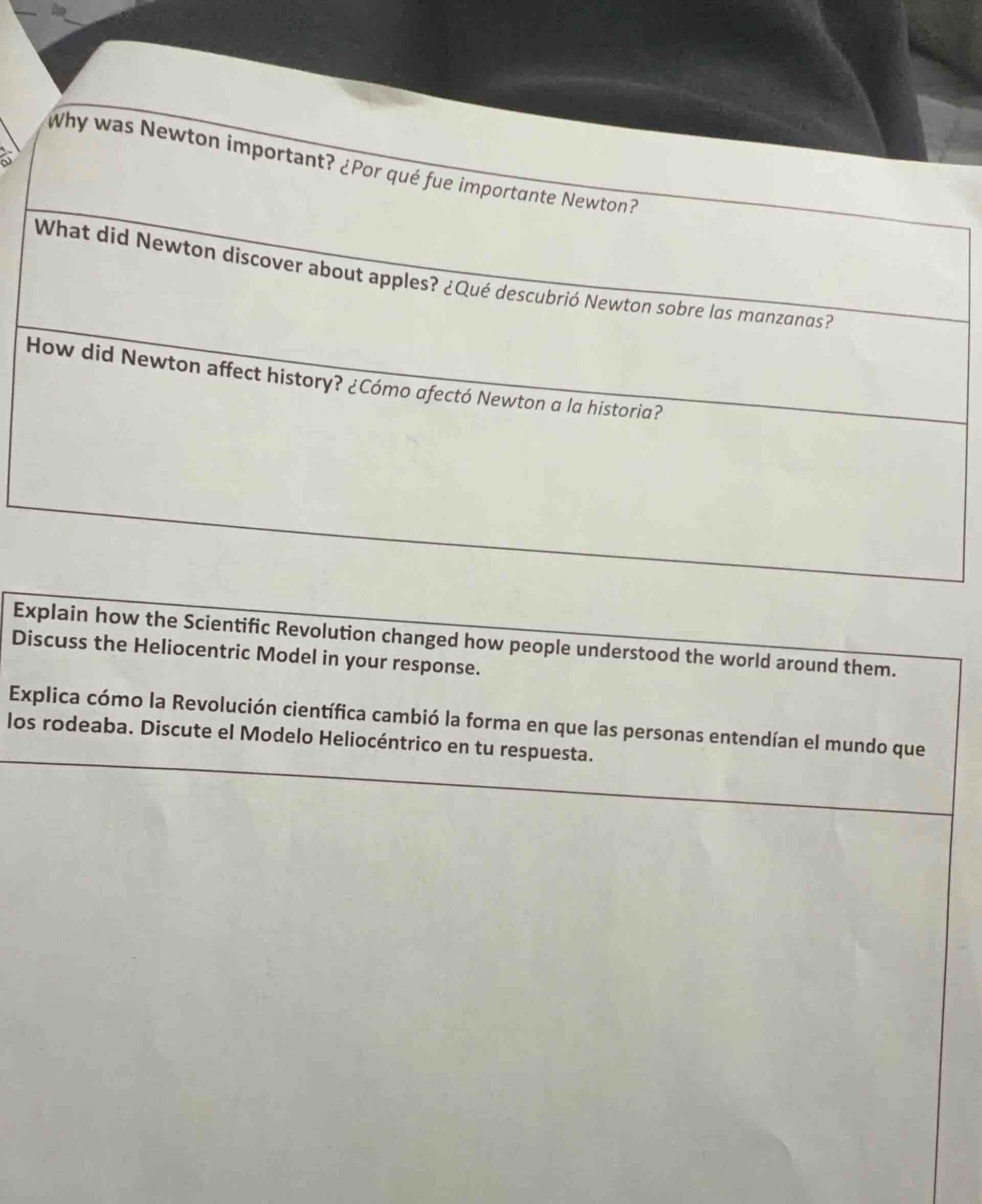 why was newton important? ¿por qué fue importante newton? what did newt…