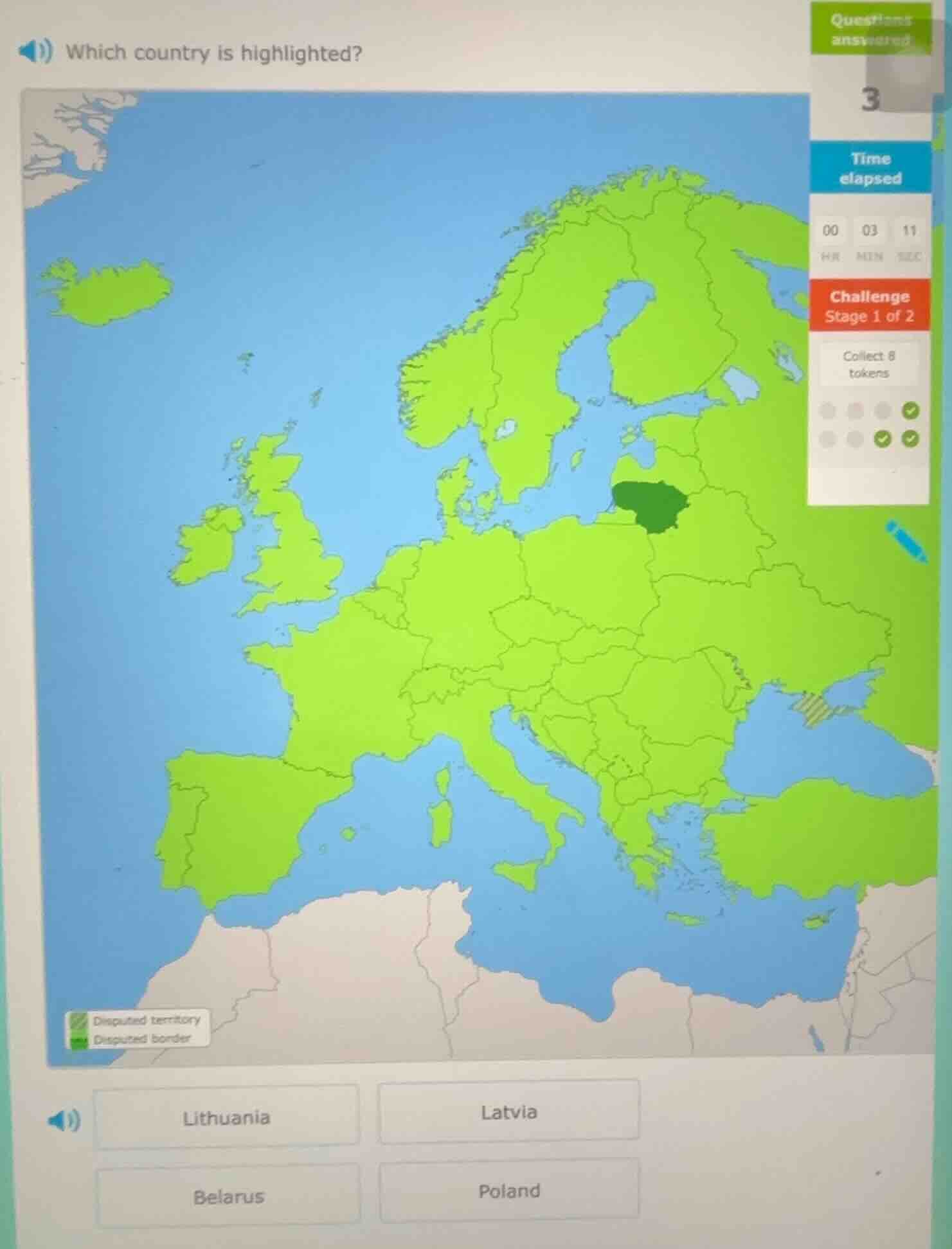 which country is highlighted? map of europe with a country highlighted …