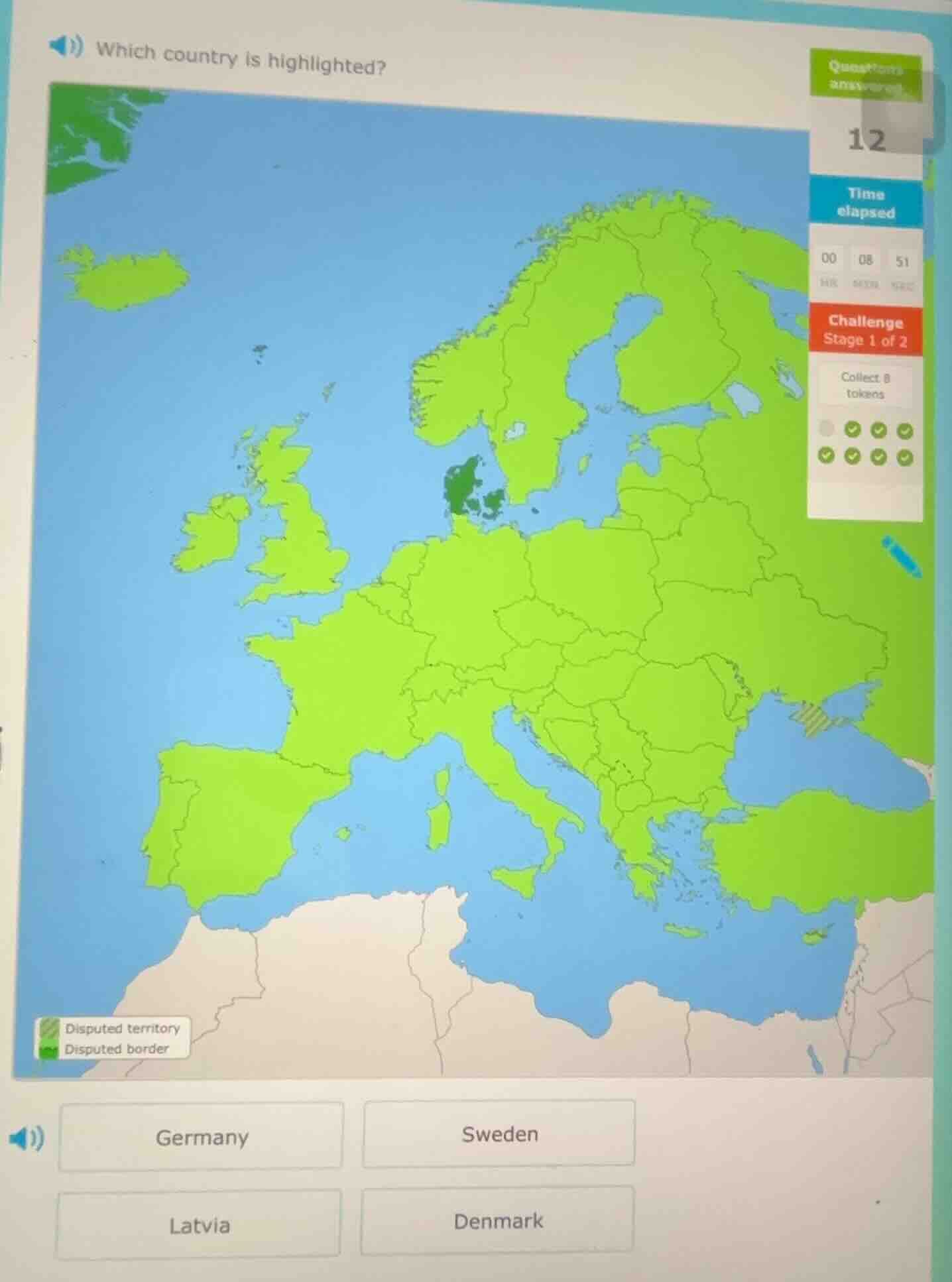 which country is highlighted? map of europe with a country highlighted …