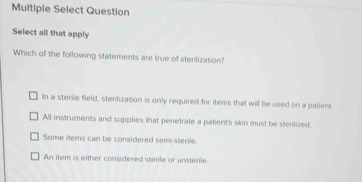 multiple select question select all that apply which of the following s…