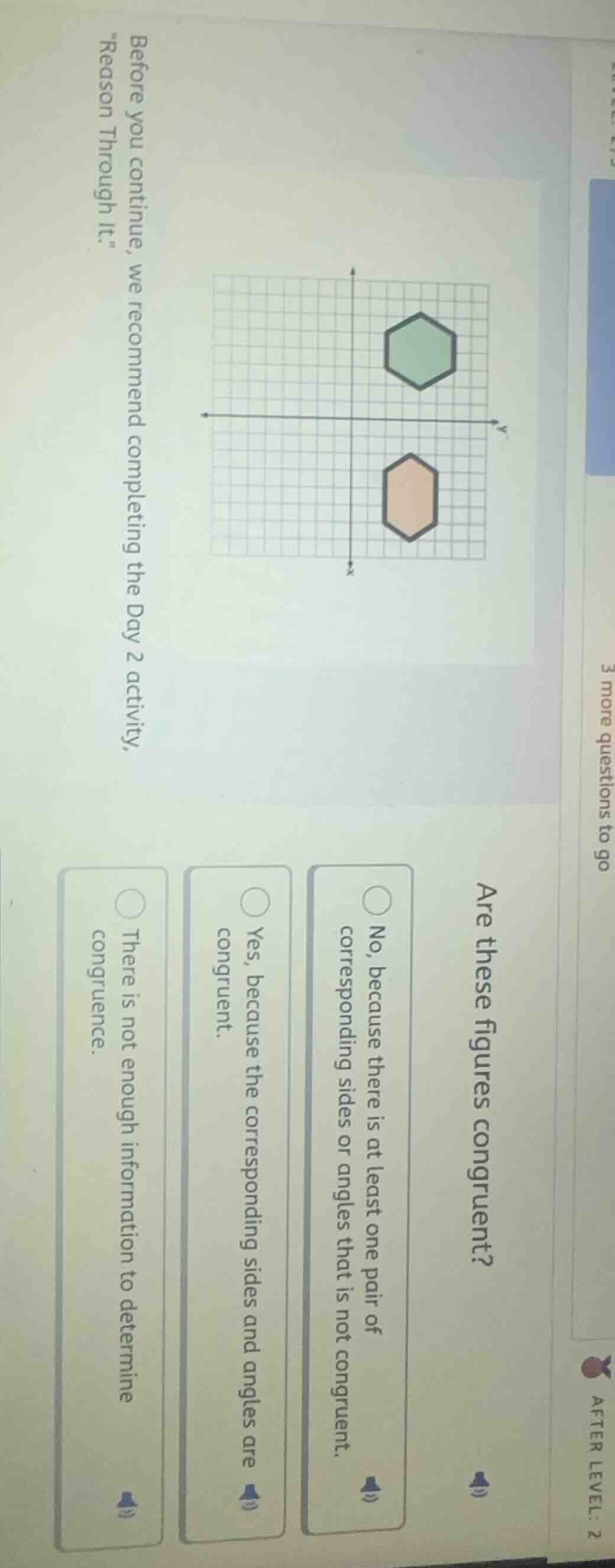 before you continue, we recommend completing the day 2 activity, eason …