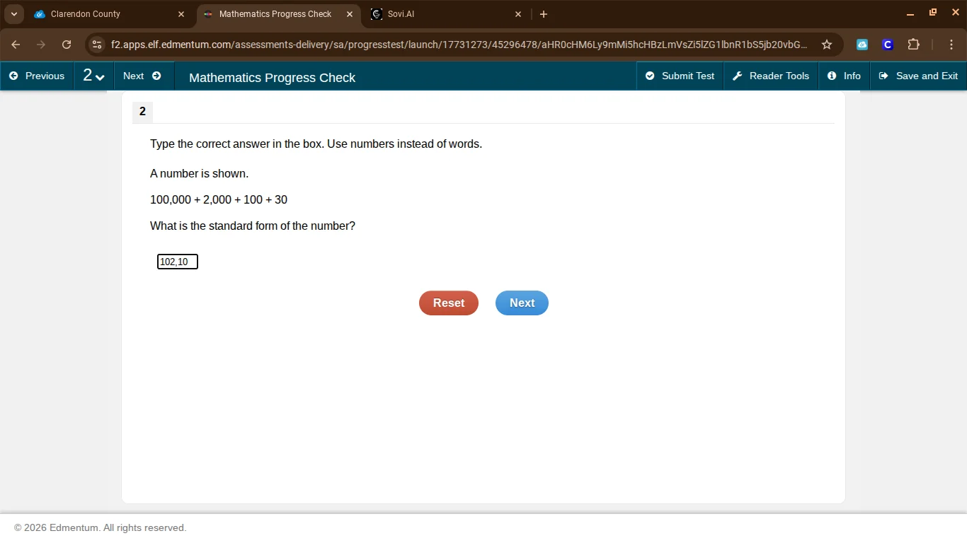 type the correct answer in the box. use numbers instead of words. a num…