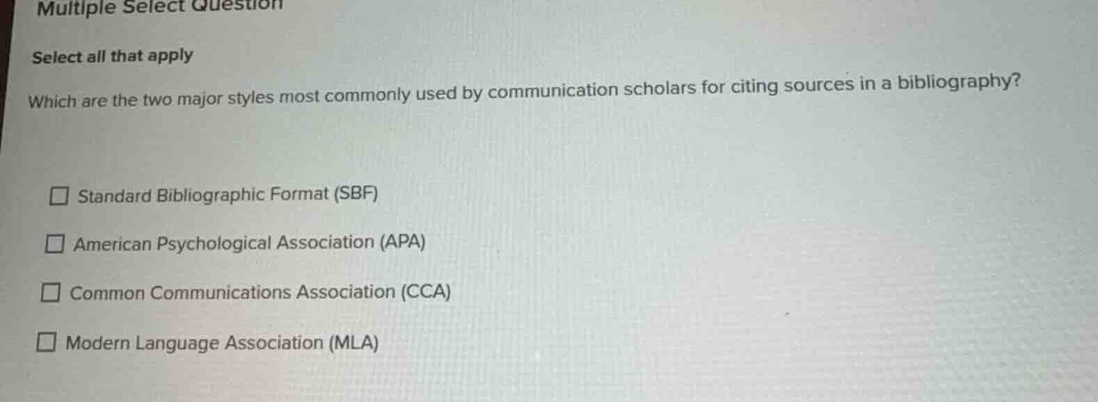 multiple select question select all that apply which are the two major …