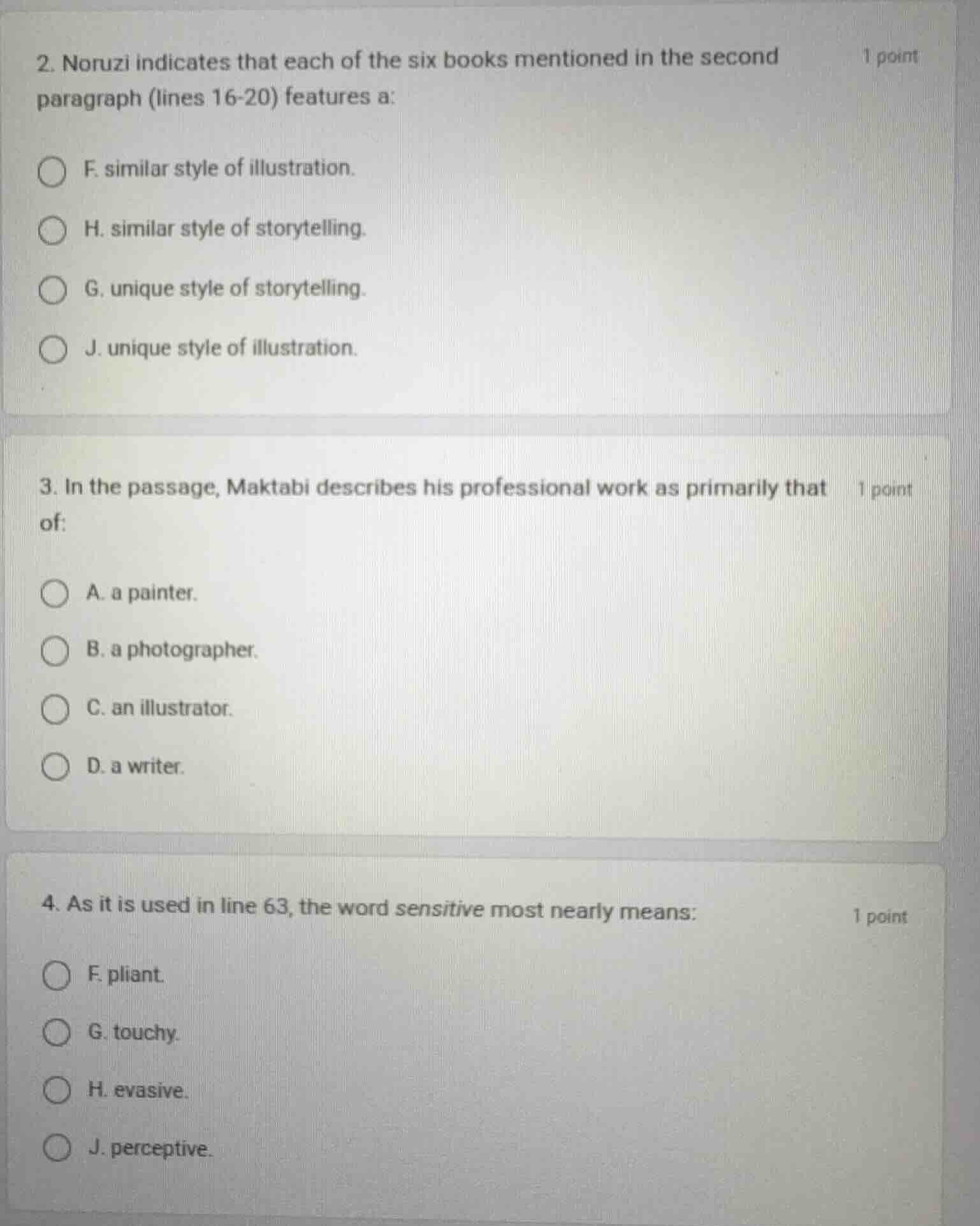 2. noruzi indicates that each of the six books mentioned in the second …