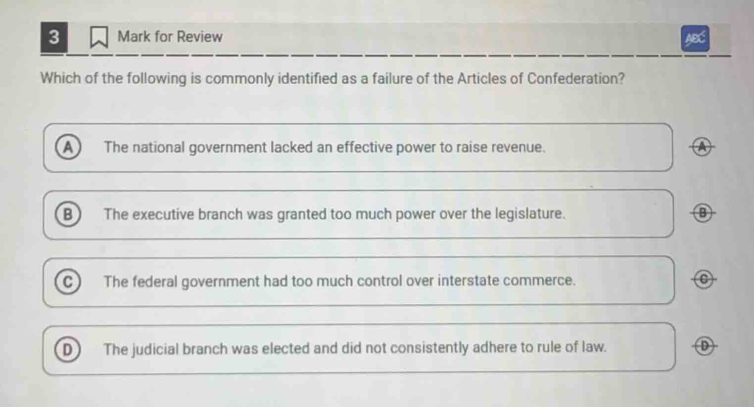 3 mark for review which of the following is commonly identified as a fa…