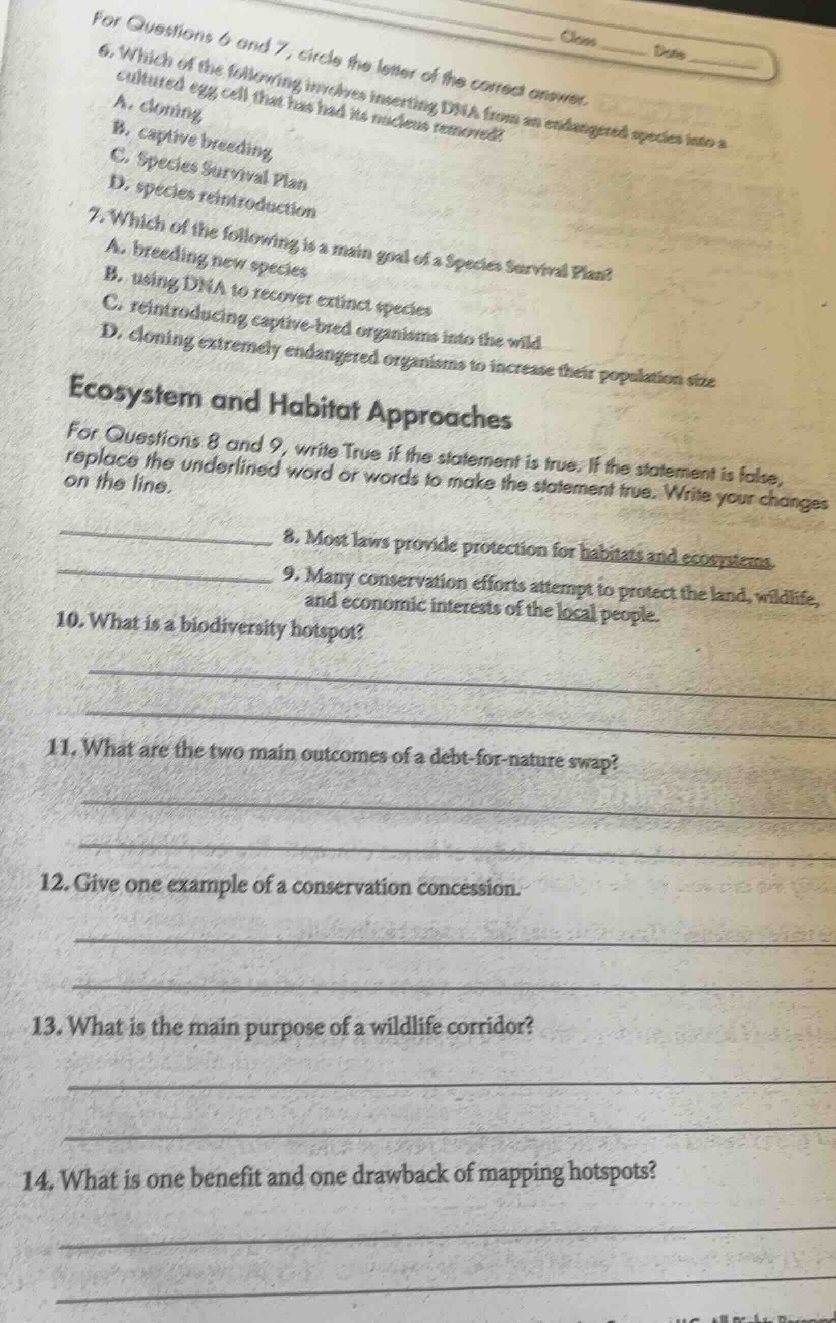 for questions 6 and 7, circle the letter of the correct answer. 6. whic…