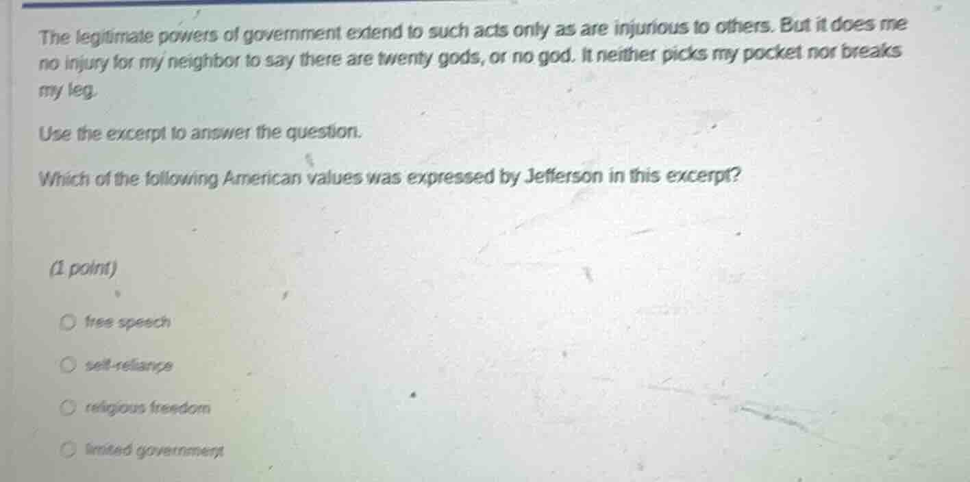 the legitimate powers of government extend to such acts only as are inj…