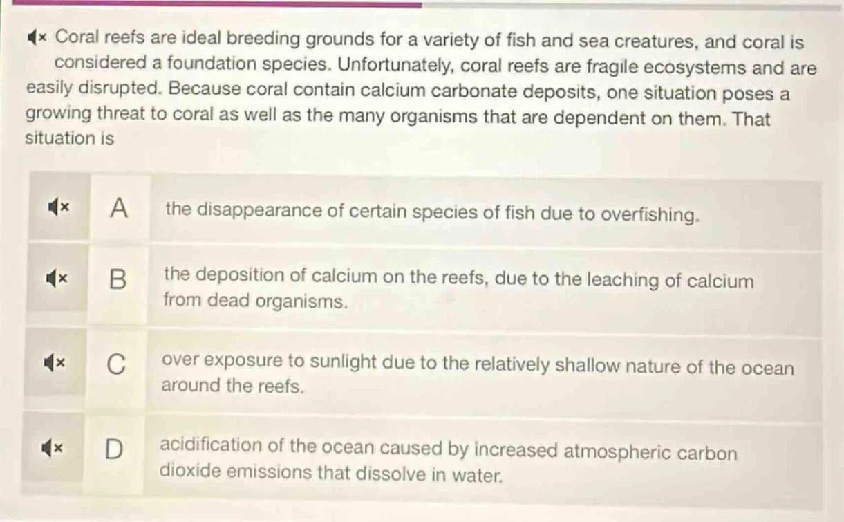 coral reefs are ideal breeding grounds for a variety of fish and sea cr…