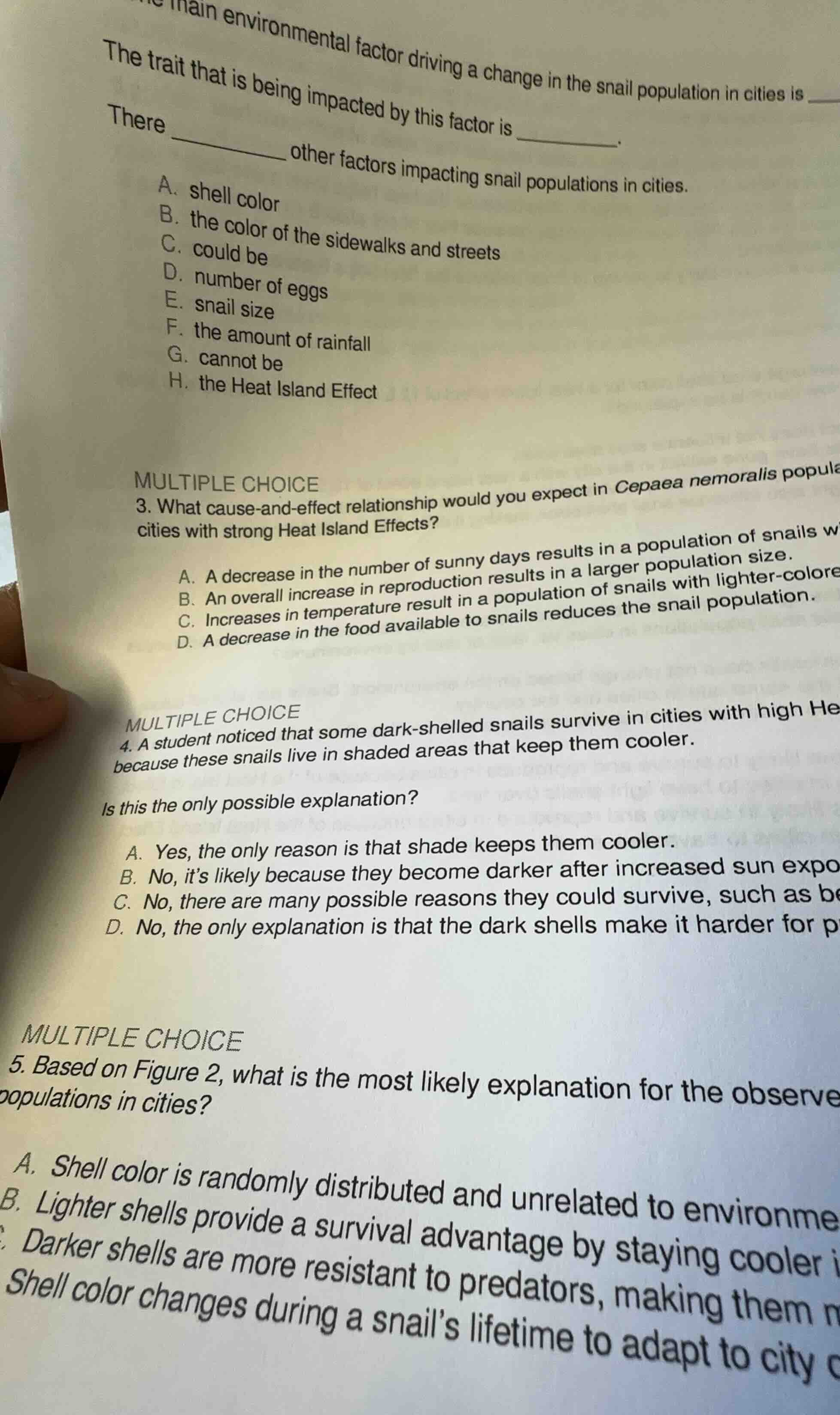 the trait that is being impacted by this factor is ______. there ______…