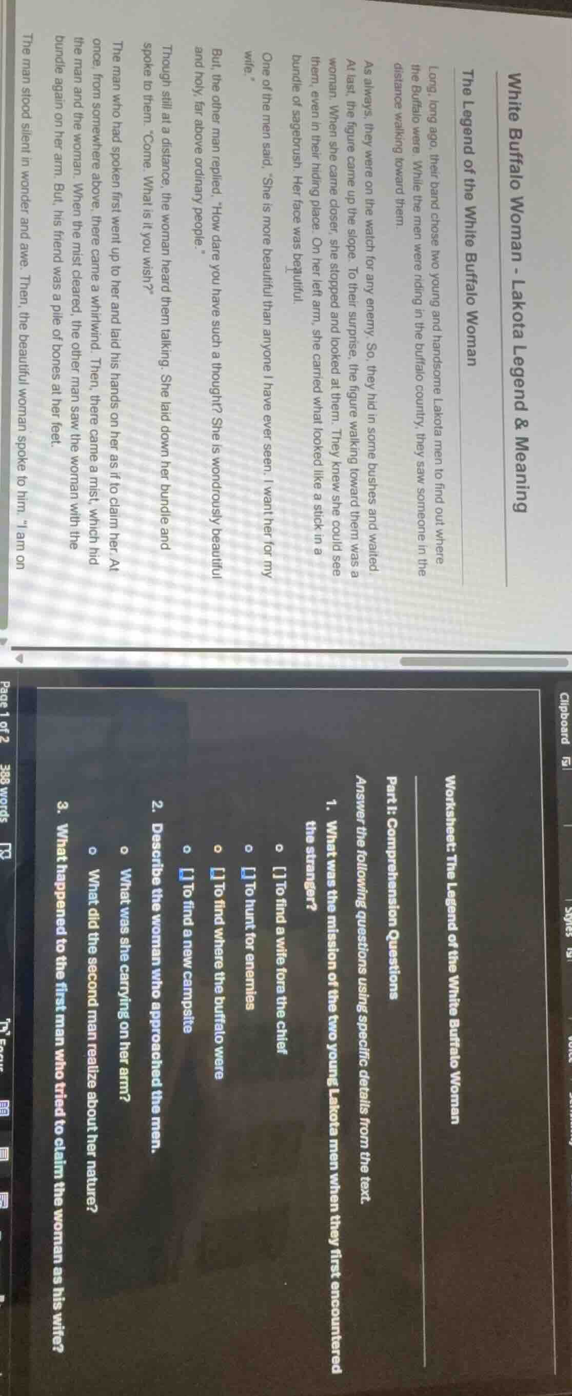 white buffalo woman - lakota legend & meaning the legend of the white b…