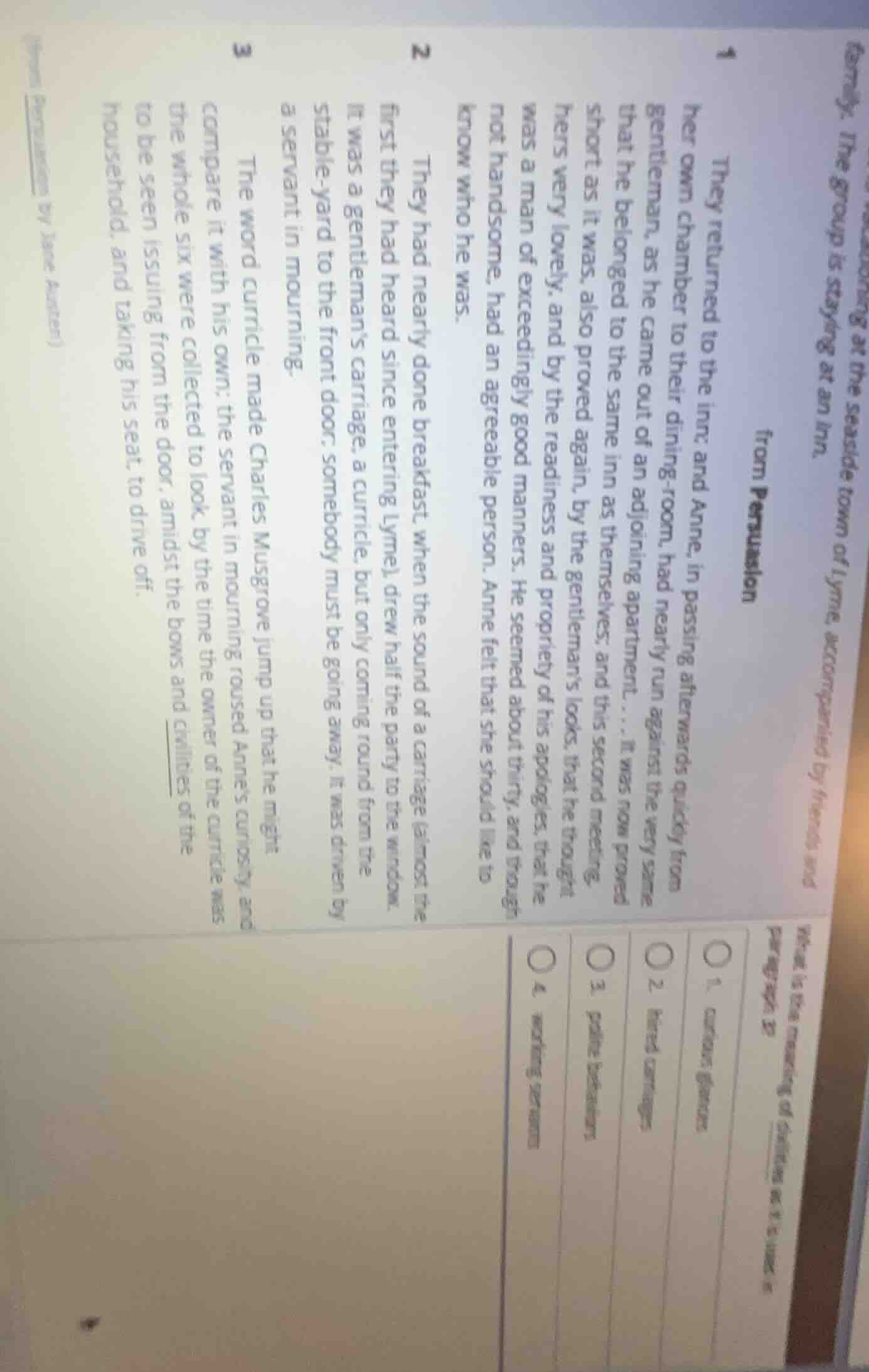 from persuasion they returned to the inn; and anne, in passing afterwar…