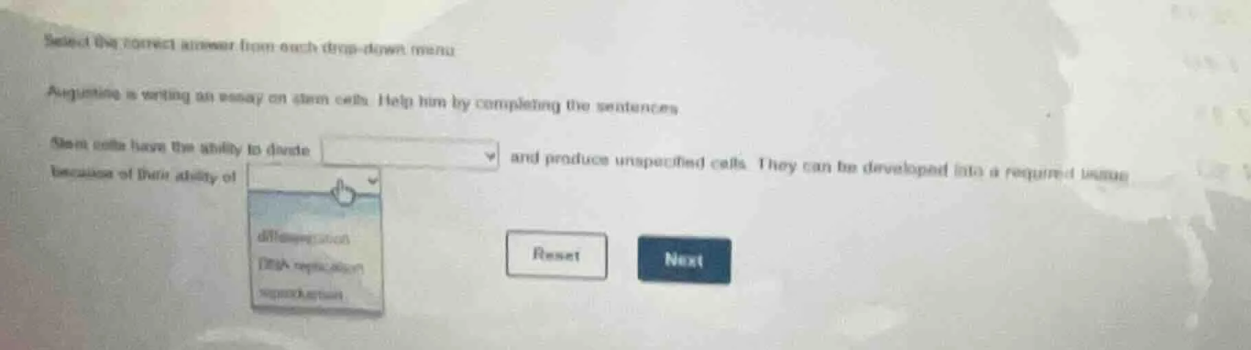 select the correct answer from each drop - down menu. arjun is writing …