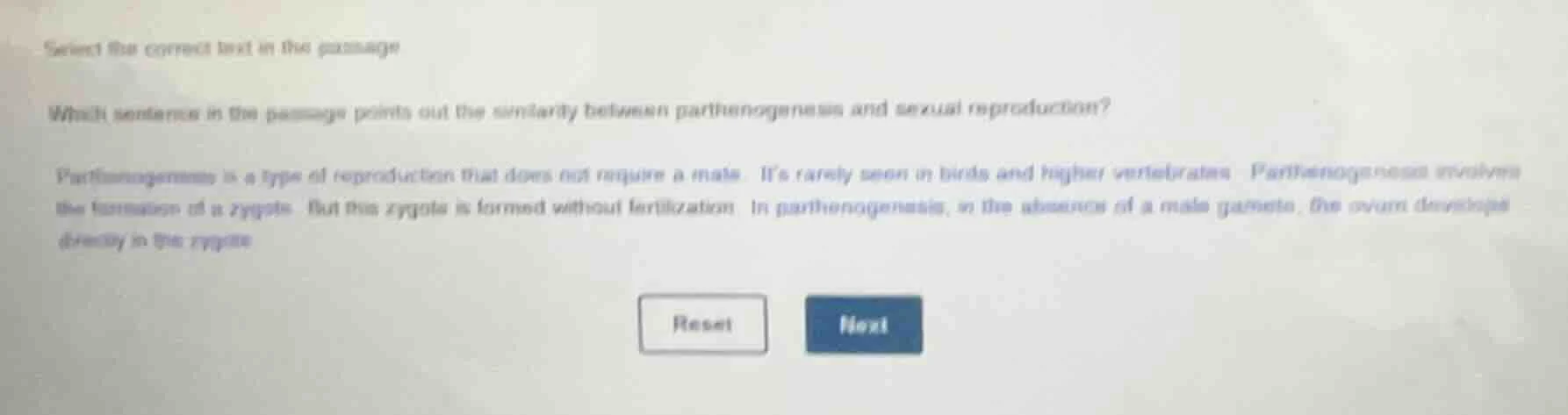 select the correct text in the passage which sentence in the passage po…