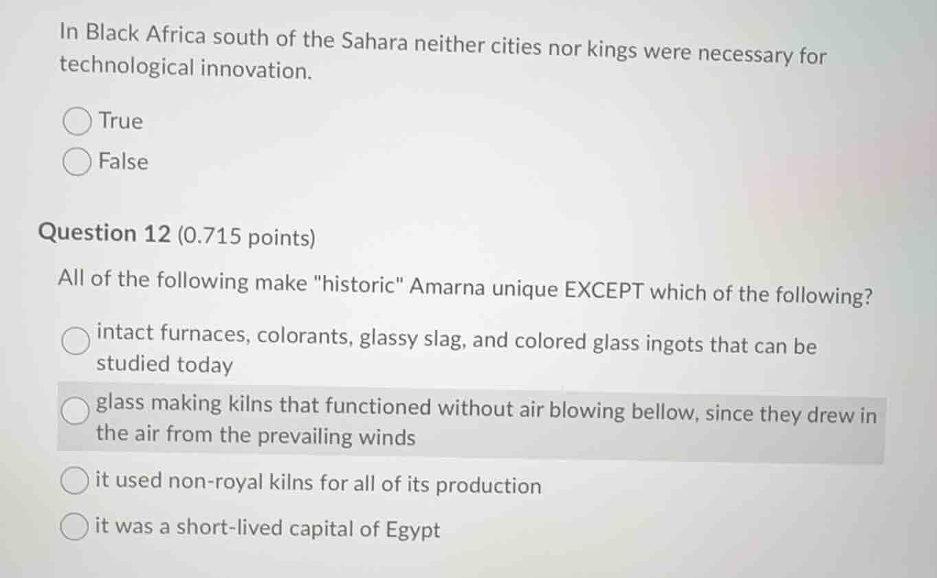 in black africa south of the sahara neither cities nor kings were neces…