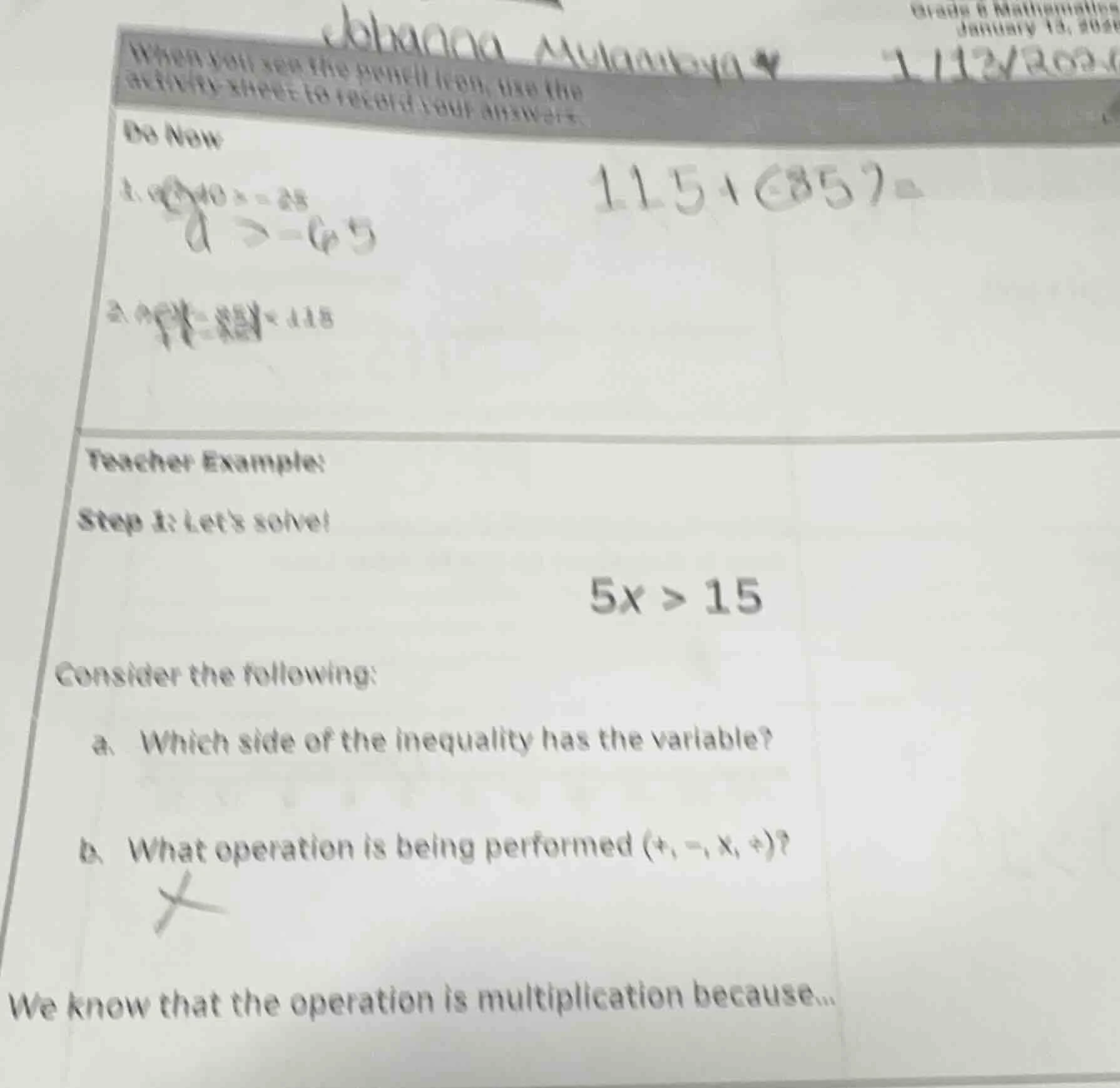 when you see the pencil icon, use the activity sheet to record your ans…