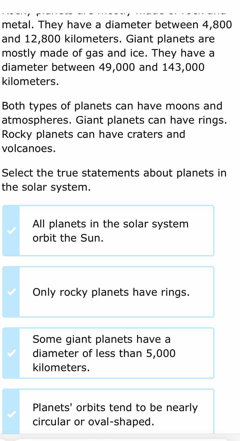 metal. they have a diameter between 4,800 and 12,800 kilometers. giant …