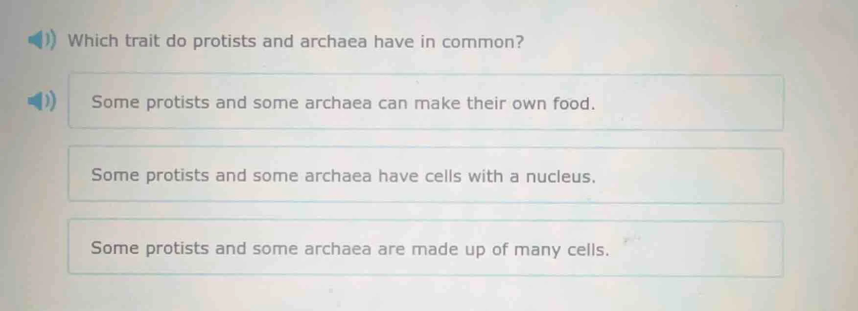 which trait do protists and archaea have in common? some protists and s…