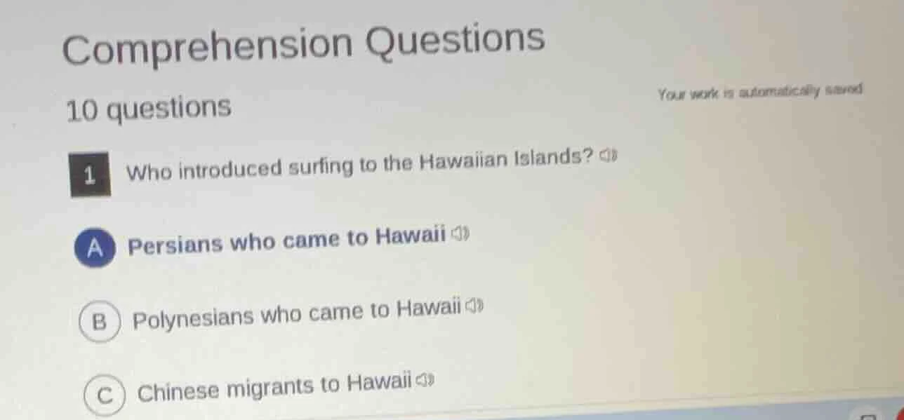 comprehension questions 10 questions 1 who introduced surfing to the ha…