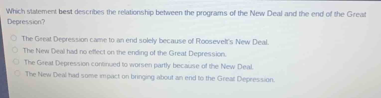 which statement best describes the relationship between the programs of…