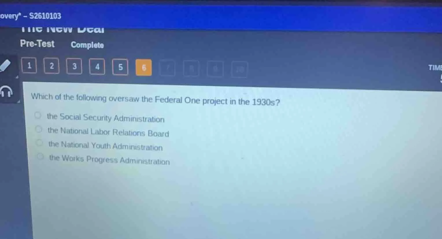 which of the following oversaw the federal one project in the 1930s? th…