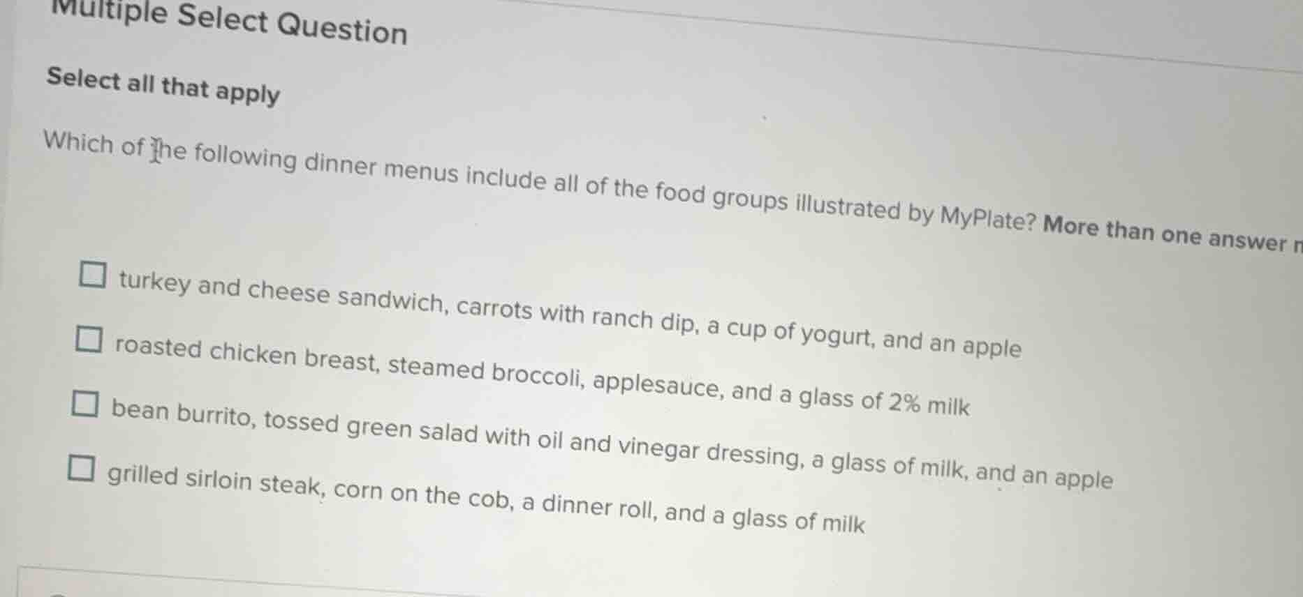 multiple select question select all that apply which of the following d…