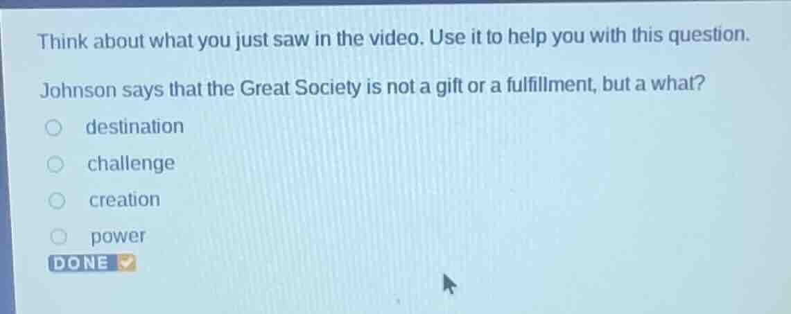 think about what you just saw in the video. use it to help you with thi…