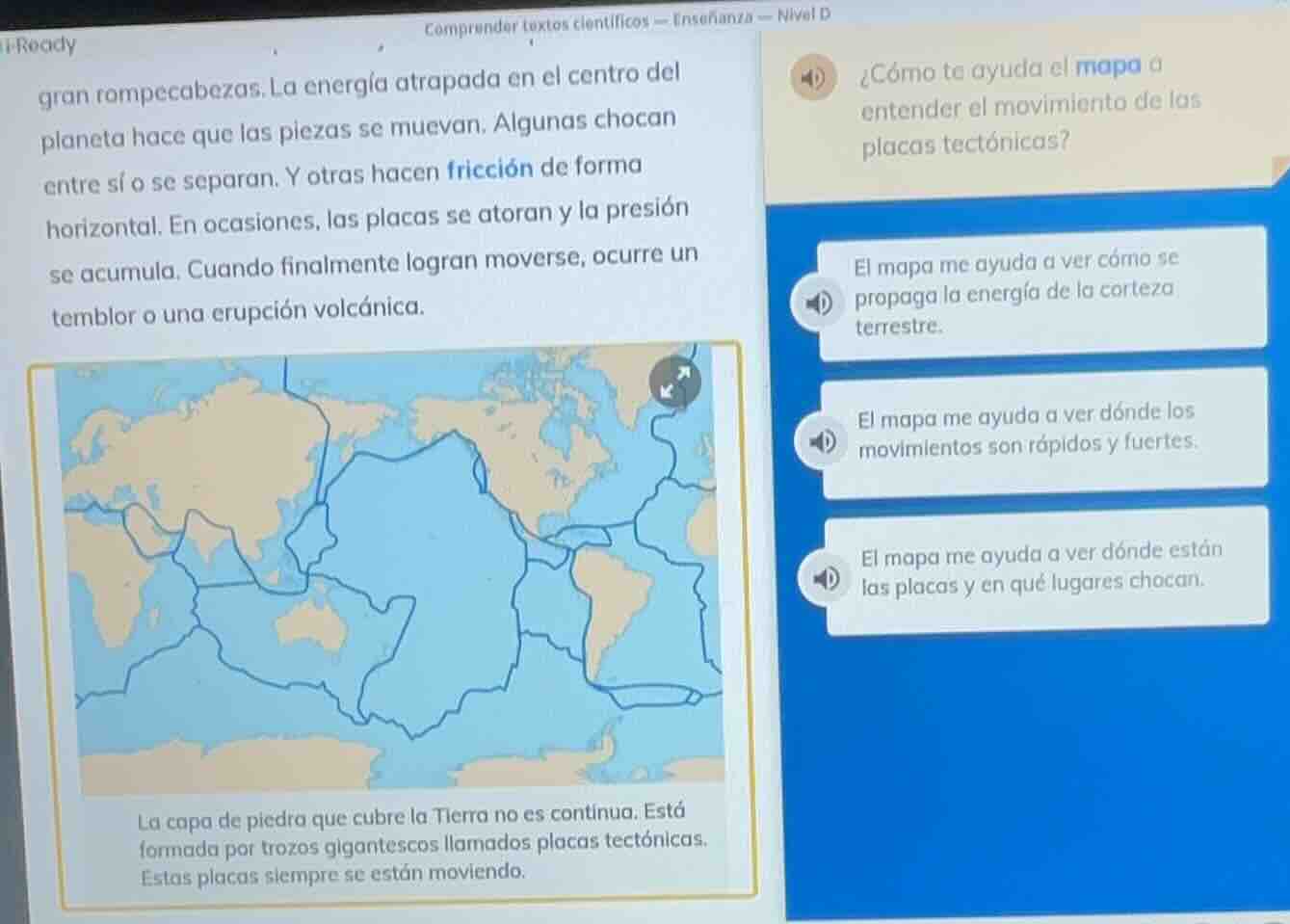comprender textos científicos — enseñanza — nivel d gran rompecabezas. …