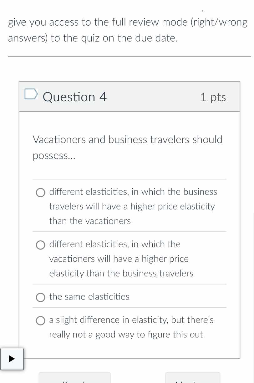 vacationers and business travelers should possess... different elastici…