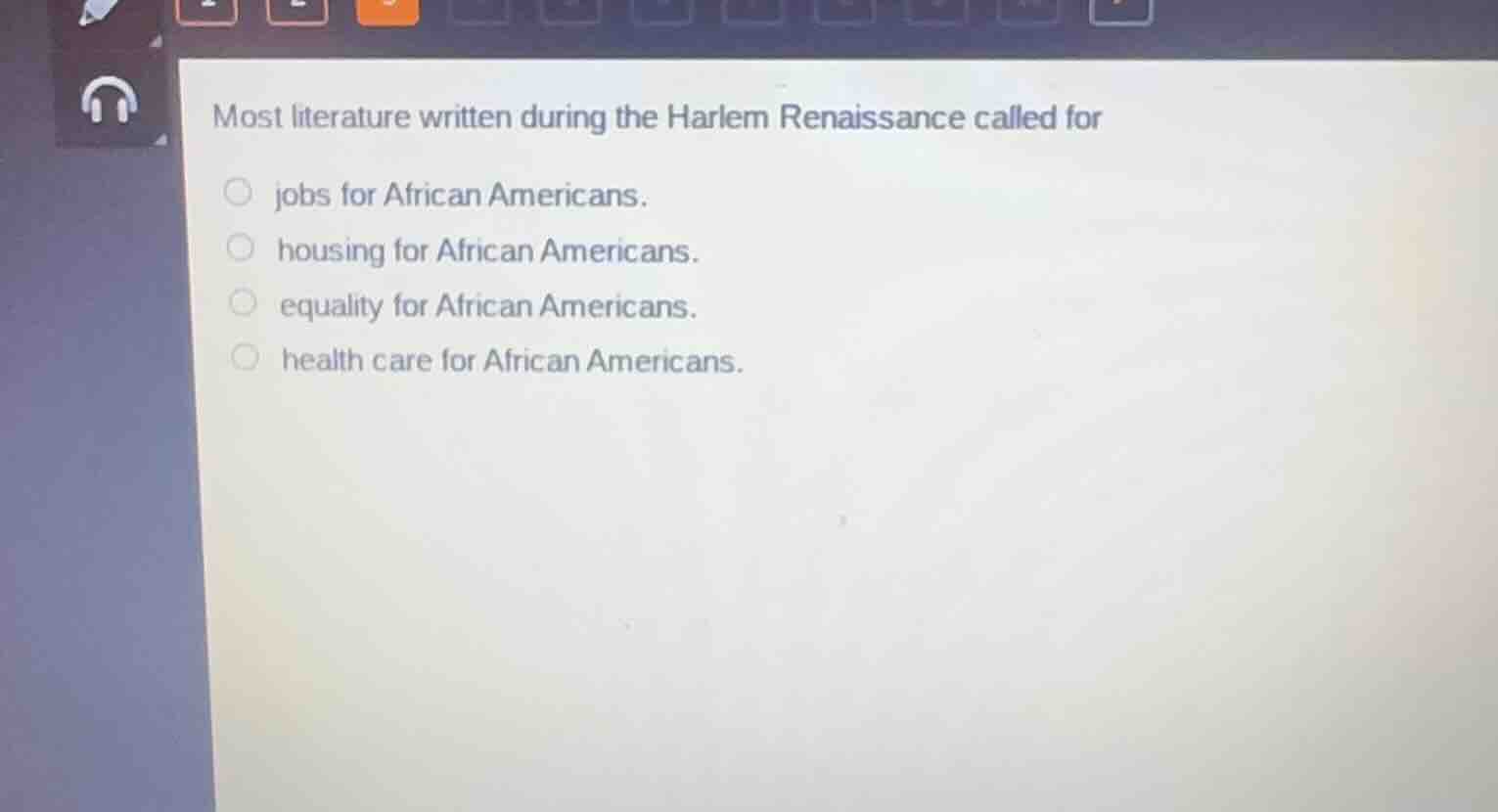 most literature written during the harlem renaissance called for jobs f…