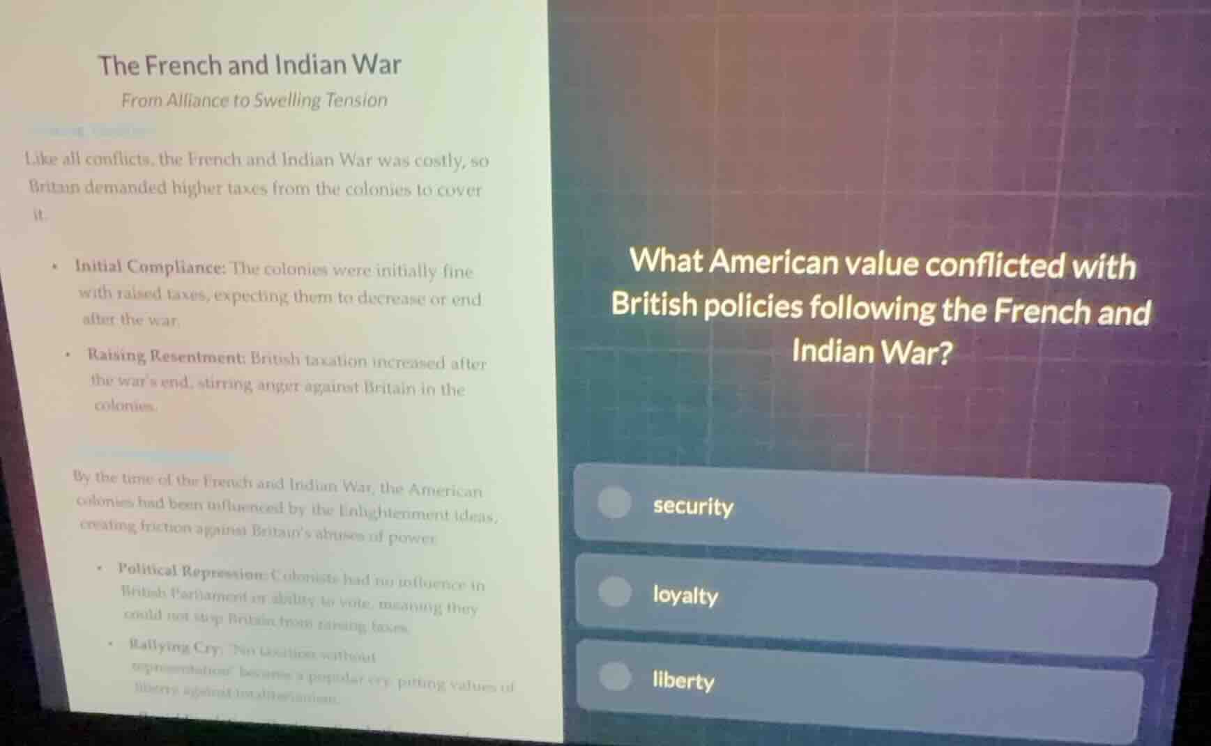 the french and indian war from alliance to swelling tension like all co…