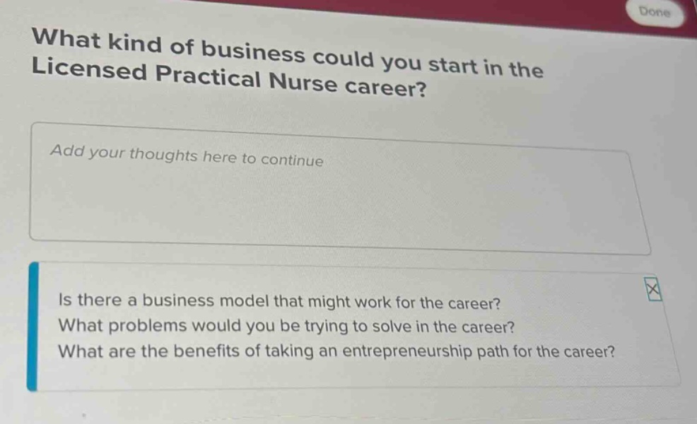 what kind of business could you start in the licensed practical nurse c…