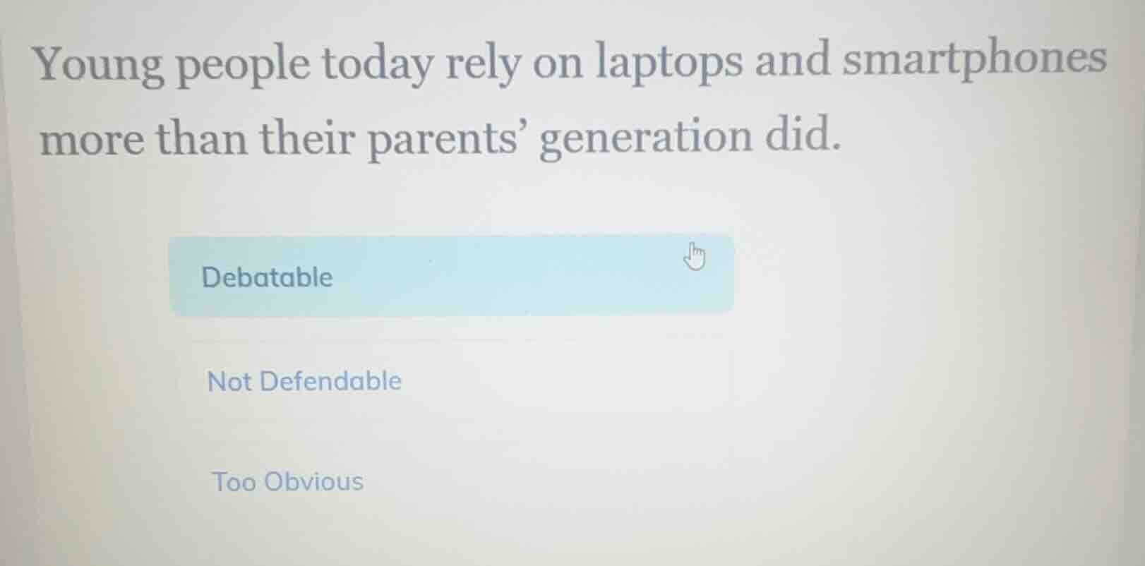 young people today rely on laptops and smartphones more than their pare…