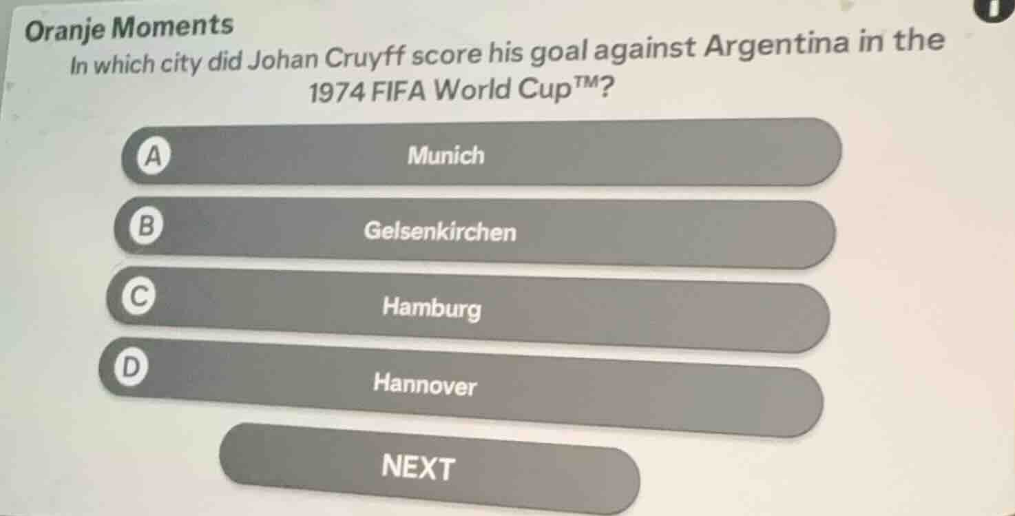 oranje moments in which city did johan cruyff score his goal against ar…