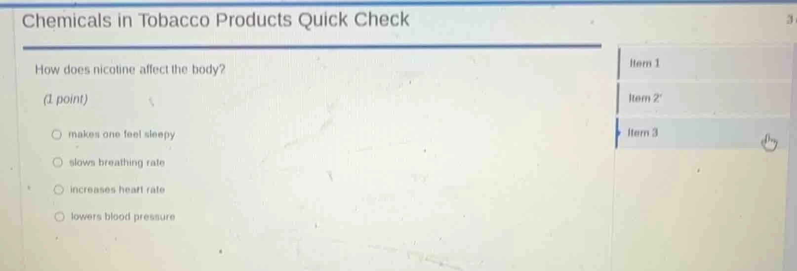 chemicals in tobacco products quick check how does nicotine affect the …