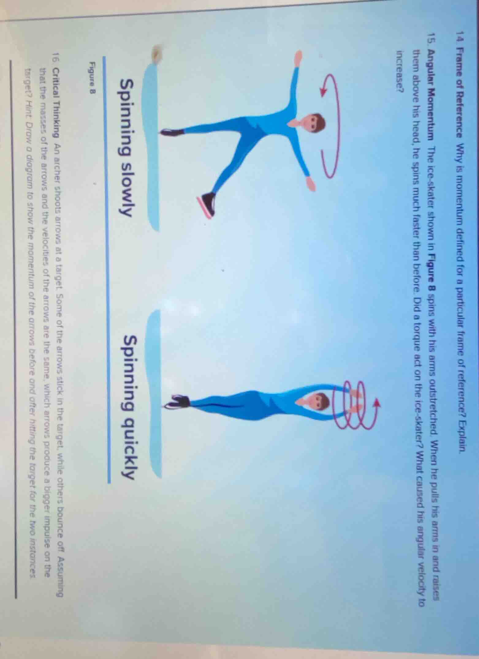 14 frame of reference why is momentum defined for a particular frame of…